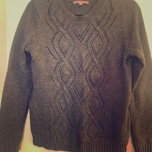 Gap Cozy Sweater With Knit Pattern